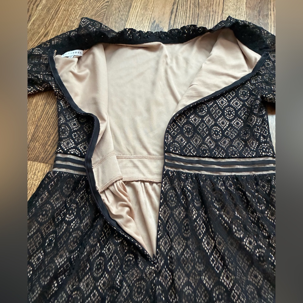Baltic Born Windsor Lace Midi Dress, Black, Size XL - Picture 12 of 14